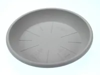 LILLEPOTI ALUS PLAST, MEDEA 26CM, HELEPRUUN