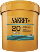 SEINAVÄRV SAKRET 20 9L VALGE POOLMATT