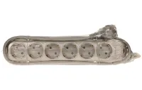 PIKENDUSJUHE 1,5M 6PESA 3X1,0MM2 HÕBE