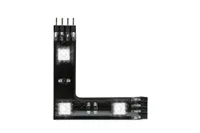 RIBAVALGUSTI LED NURK 90° 3X0,72W 12V RGB YOURLE D