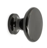 MÖÖBLINUPP ADRIAN 39MM MUST NIKKEL 1TK