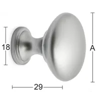 MÖÖBLINUPP AMADEUS 27,5MM MATTKROOM 1TK