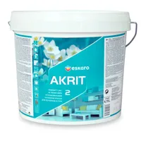 LAE- JA KRUNTVÄRV ESKARO AKRIT 2 4,75L VALGE TÄISMATT