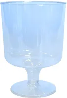 VEINIPOKAAL 10TK/PK 0,2L H.10 CM, LÄBIPAISTEV, PLA