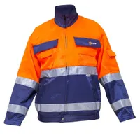 TÖÖJOPE KÕRGNÄHTAV TUMESININE/ORANŽ XXL