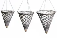 LILLEAMPEL PUNUTUD 22,5X22,5X29/58CM