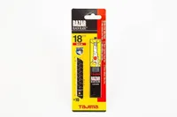 NOATERAD MURTAVAD RAZAR BLACK 18MM 10TK/PAKK