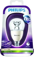 LEDLAMP 6 - 40W E14 WW 230V P48 CL DIM