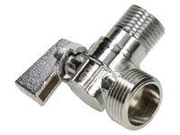 NURKVENTIIL 1/2"VK-3/4"VK METALLIST LIBLIKKÄEPIDE KROOM