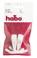 TORUKONKS 8000 VALGE PLASTIK 2TK/PAKK 19MM TORULE