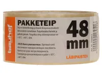 PAKKETEIP BAUHOF 48MMX60M LÄBIPAISTEV