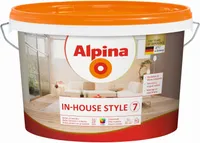 SEINAVÄRV ALPINA IN-HOUSE STYLE 7 5L VALGE SIIDJASMATT