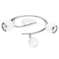 KOHTVALGUSTI BIMEDA LED 3X3W GU10 VALGE 600LM EGLO