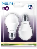 LEDLAMP 60 - 9 (9,5) W E27 A60 WW 230V FR PHILIPS 2TK PAKIS