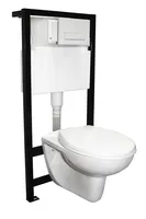 WC-RAAMI KOMPL.1265X510MM POTT KLAHV V.SULGUV PRILL-LAUD