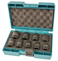 LÖÖKPADRUNITE-OTSIKUTE KOMPLEKT MAKITA 1/2" 9-OSALINE