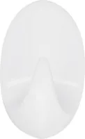 NAGI OVAALNE 42X26X22MM VALGE 3TK KLEEBITAV