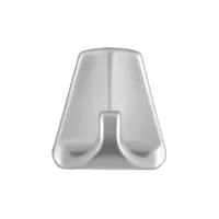 NAGI TRAPETS 46X43X29MM MATT KROOM 2TK KLEEBITAV