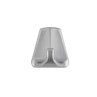 NAGI TRAPETS 35X33X22MM MATT KROOM 3TK KLEEBITAV