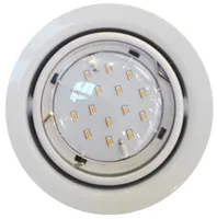 RIPPLAEVALGUSTI KOMPLEKT 3X3W LED VALGE