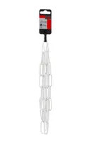 DEKORATIIVKETT, NIKKEL/VALGE, 2,8X16,0X34,0MM, 2M
