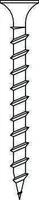 KIPSIKRUVI 3,9X42MM PUIT ZN 1000TK PAKIS