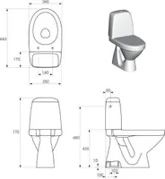 WC-POTT CERSANIT EKO ALLAJOOKS