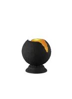 LAUALAMP TRIO EVA 40W E14 20,5CM MUST/KULD