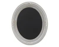 PEEGEL OVAALNE 54X64CM VALGE ANTIIK