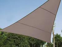 PÄIKESEPURI KOLMNURKNE 5X5X5M HALLIKASPRUUN
