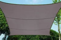 PÄIKESEPURI NELINURKNE 5X5M HALLIKASPRUUN