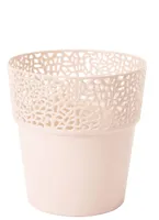 LILLEPOTT ROSA Ø11,5CM KREEM PLASTIK