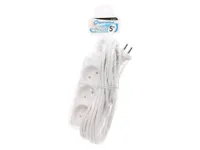 PIKENDUSJUHE 3P 5,0M 1,0MM M-TA VALGE ELECTRALINE