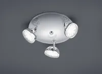 KOHTVALGUSTI TRIO TONDO KROOM 3X3,8W LED 