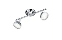 KOHTVALGUSTI TRIO TONDO KROOM 2X3,8W LED 