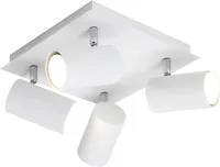 KOHTVALGUSTI TRIO MARLEY 4XGU10 VALGE