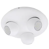 KOHTVALGUSTI NORBELLO 3X5W LED GU10 VALGE EGLO