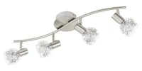 KOHTVALGUSTI BASENTO 4X5W LED NIKKEL EGLO