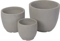 LILLEPOTIÜMBRIS 28,5X28,5X25CM TAUPE