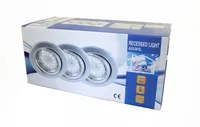 RIPPLAEVALGUSTI KOMPLEKT 3X3W GU10 LED HALL