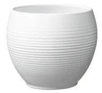 LILLEPOTIÜMBRIS MANACOR 16CM VALGE MATT