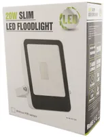 PROŽEKTOR LED 20W SLIM 1400LM IP65 6500K