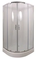DUŠINURGA SEIN LIUGUSTEGA DURASAN PARMA CLEAR 90X90X185CM