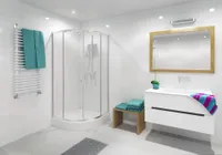 DUŠINURGA SEIN LIUGUSTEGA DURASAN PARMA CLEAR 90X90X185CM
