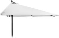 PÄIKSEVARI TERRASSILE Ø250CM VALGE