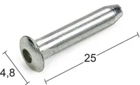 POLTHINGEDE TÜÜBLID 4,8X25MM ZN 5TK