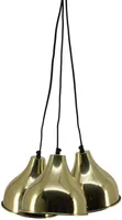 LAELAMP MEDIA 3X60W E27 MESSING/VALGE
