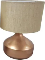 LAUALAMP 60W E27 VASK TEKSTIIL KUPPEL 31CM