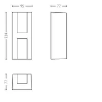 FASSAADIVALGUSTI PHILIPS SHADOW 2X4,5W 2X500LM ANTRATSIIT IP44