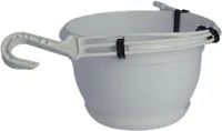 RIPPAMPEL ALUSEGA MALTA D. 24CM H. 15,8CM, VALGE